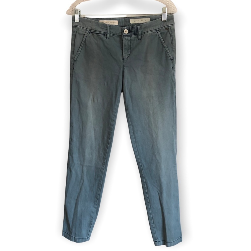 Anthropologie Pilcro and the Letterpress Hyphen blue jeans